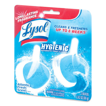 LYSOL® Brand Hygienic Automatic Toilet Bowl Cleaner, Atlantic Fresh, 2-pack freeshipping - TVN Wholesale